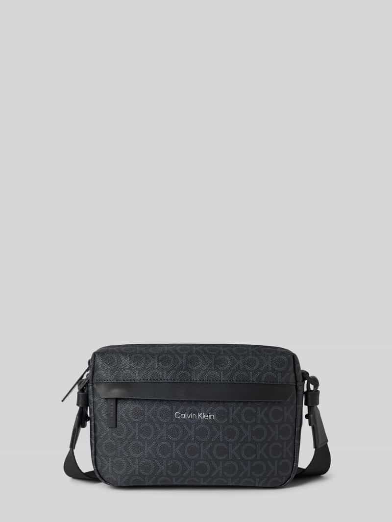 CK Calvin Klein Schoudertas met labelmotief model 'CK MUST'