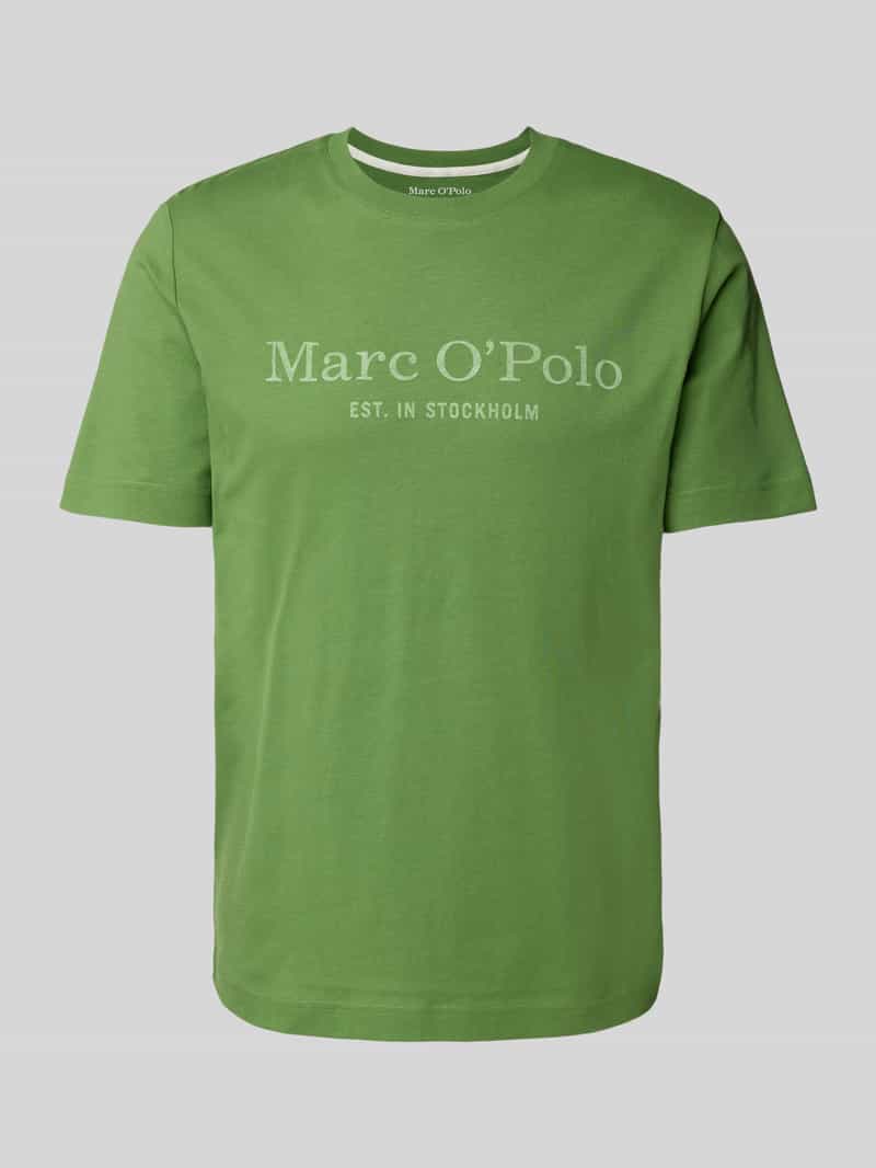Marc O'Polo Regular fit T-shirt van puur katoen