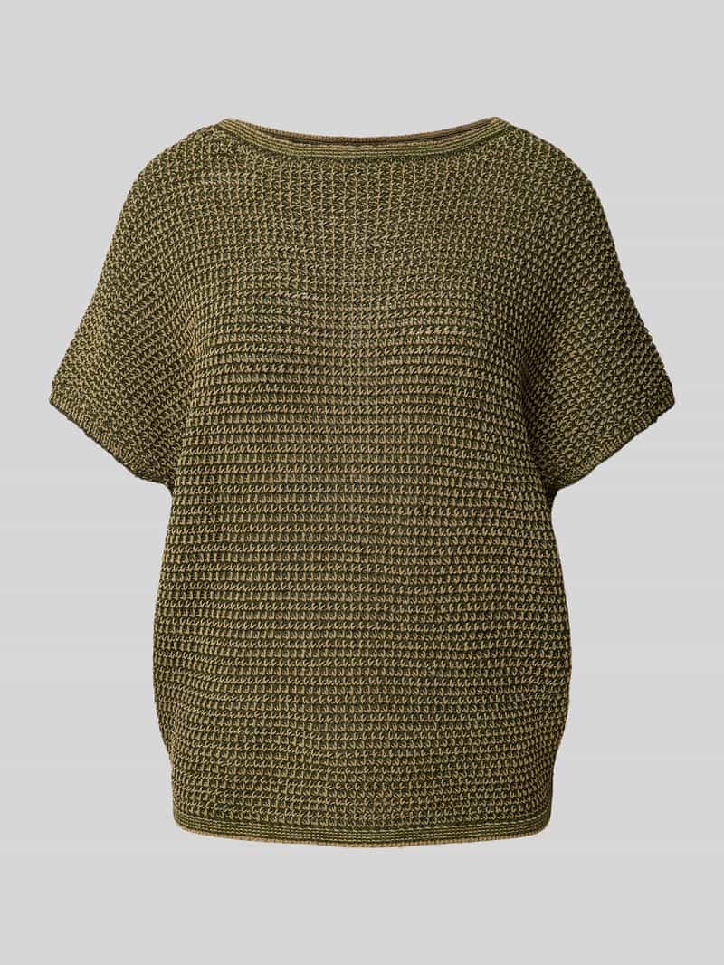 s.Oliver BLACK LABEL Loose fit gebreide spencer met extra brede schouders