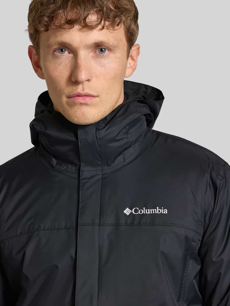 Columbia Relaxed fit regenjack met logoprint model 'Watertight'