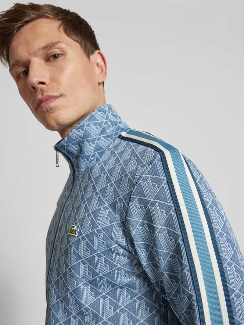Lacoste Sweatjack met logobadge
