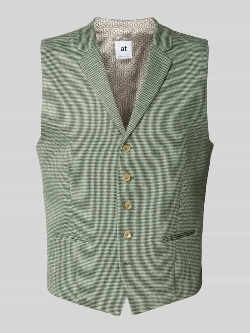 ATELIER TORINO Gilet met reverskraag