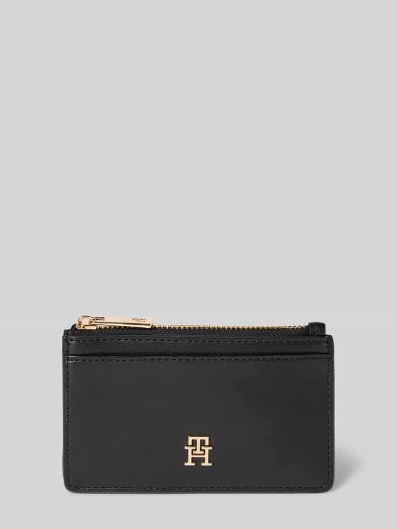 Tommy Hilfiger Portemonnee met logo-applicatie