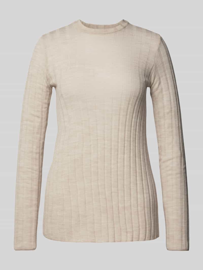 Ivy Oak Gebreide pullover van scheerwol met structuurmotief model 'KACY'