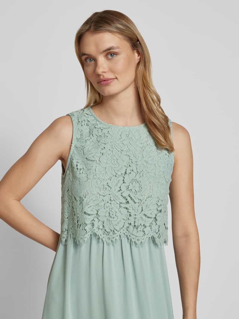 Vila Maxi-jurk met gehaakt kant model 'MILINA'