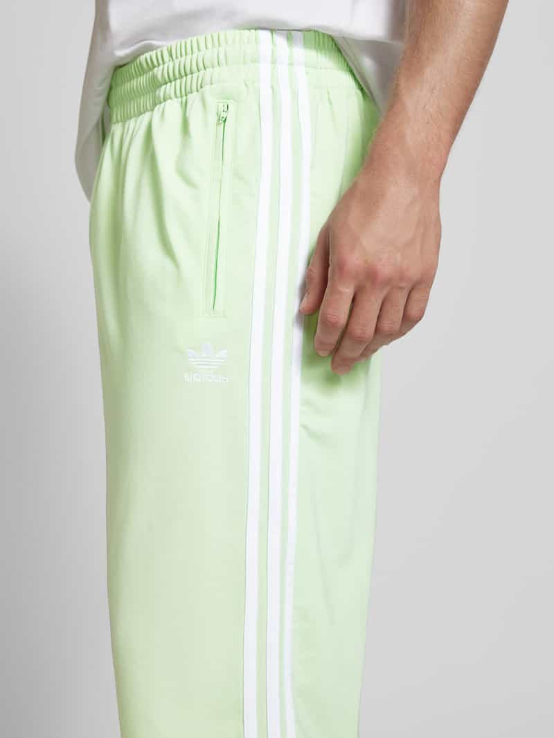 adidas Originals Straight leg trainingsbroek met labelstitching model 'FIREBIRD'