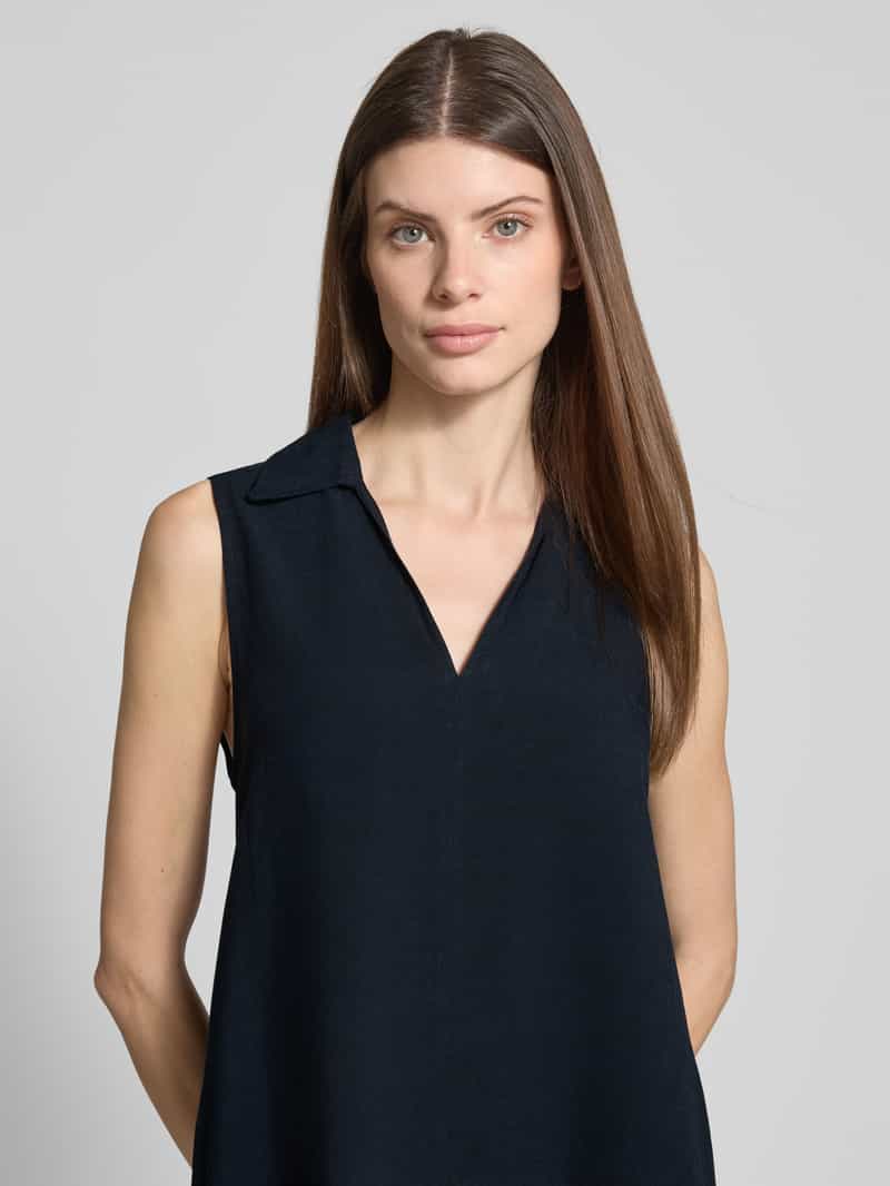Opus Knielange jurk van viscose model 'Wika'