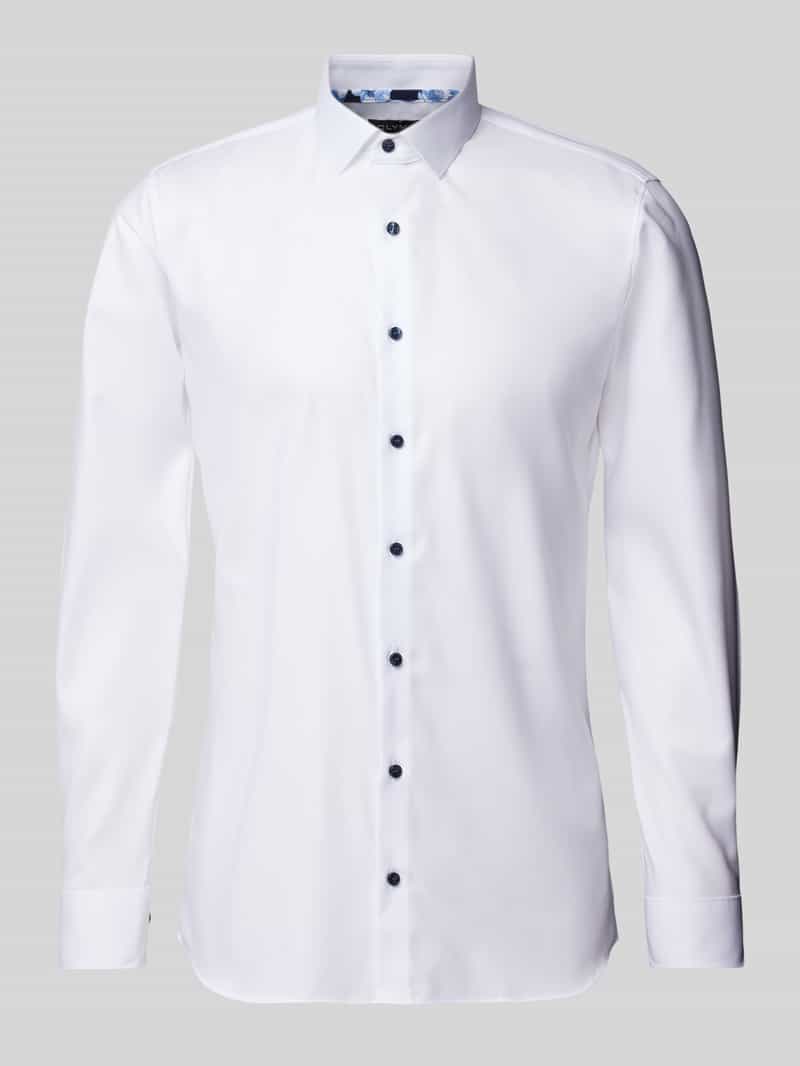 OLYMP No. Six Super slim fit zakelijk overhemd met kentkraag, model 'Nick'