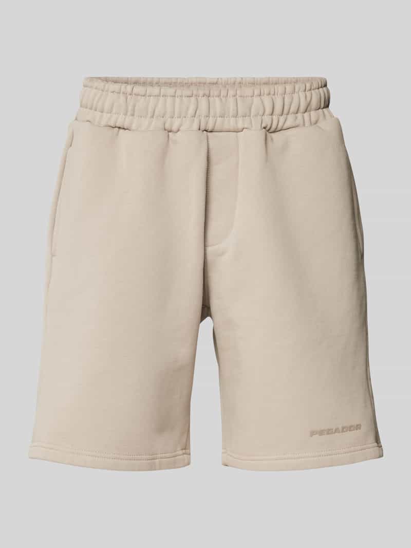 Pegador Sweatshorts met labeldetail
