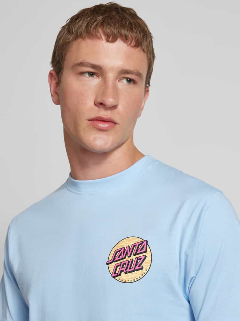 Santa Cruz T-shirt met labelprint