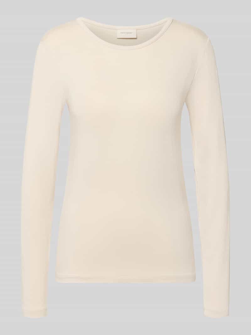FREE QUENT Shirt met lange mouwen van mix van viscose en elastaan model 'Liana'