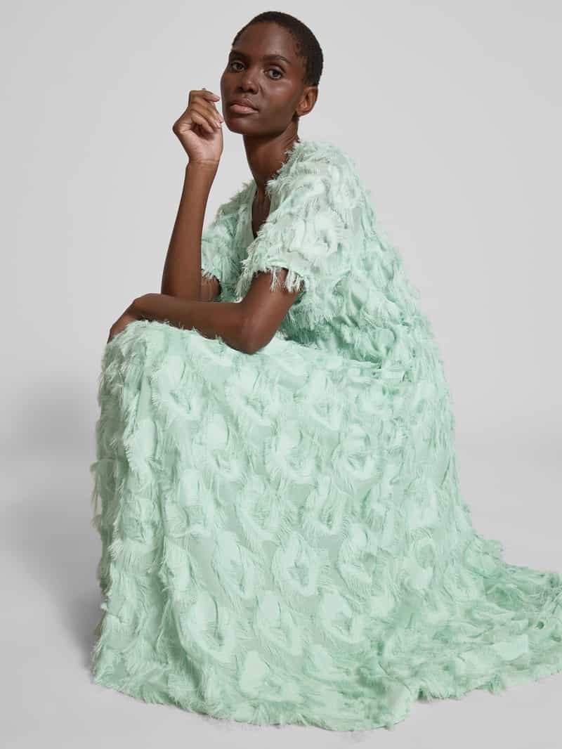 YAS Cocktailjurk met structuurmotief model 'PAZYLLA'