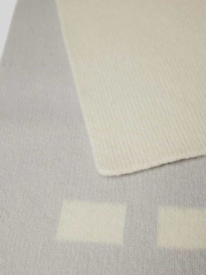 CK Calvin Klein Wollen sjaal in two-tone-stijl