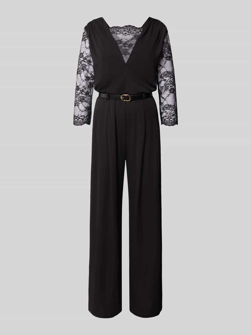 RINASCIMENTO Regular fit jumpsuit met kant