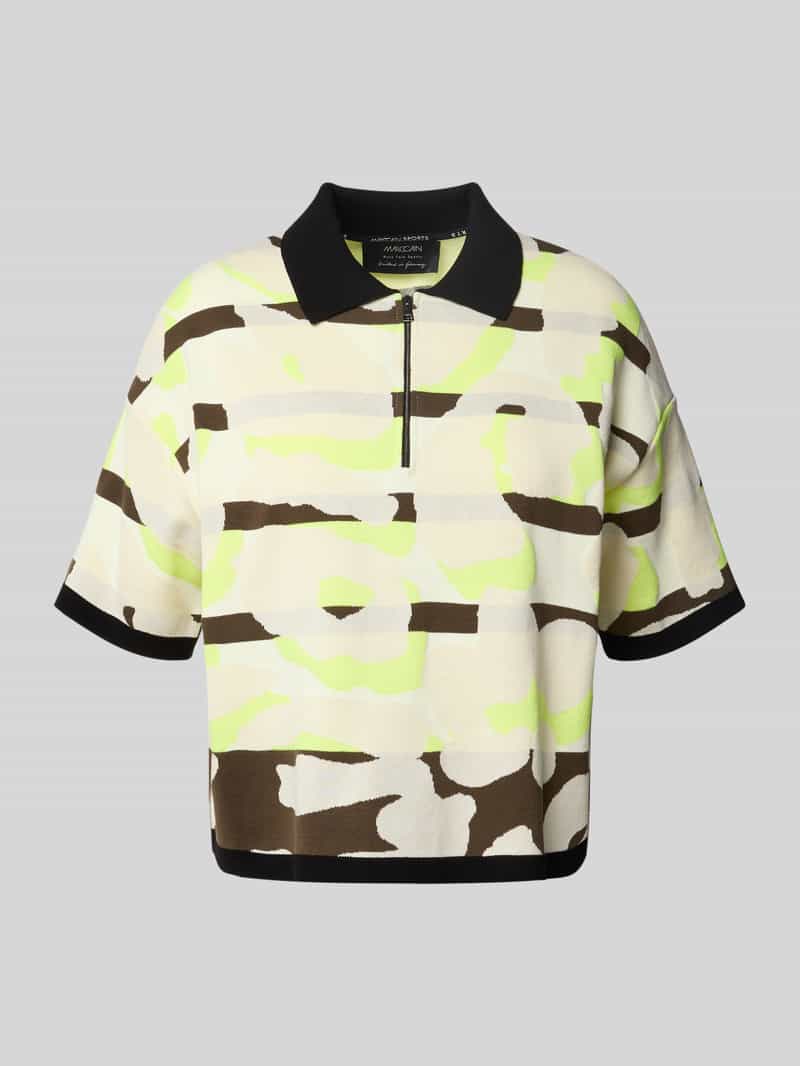 Marc Cain Gebreid shirt met platte kraag