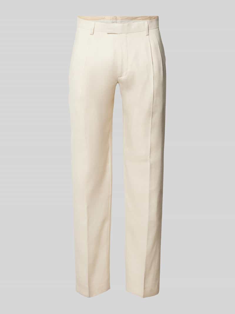 MCNEAL Stoffen broek met Franse steekzakken