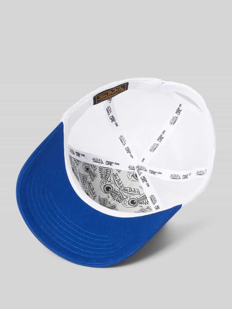 Von Dutch Trucker-pet met labelpatch model 'BOSTON'