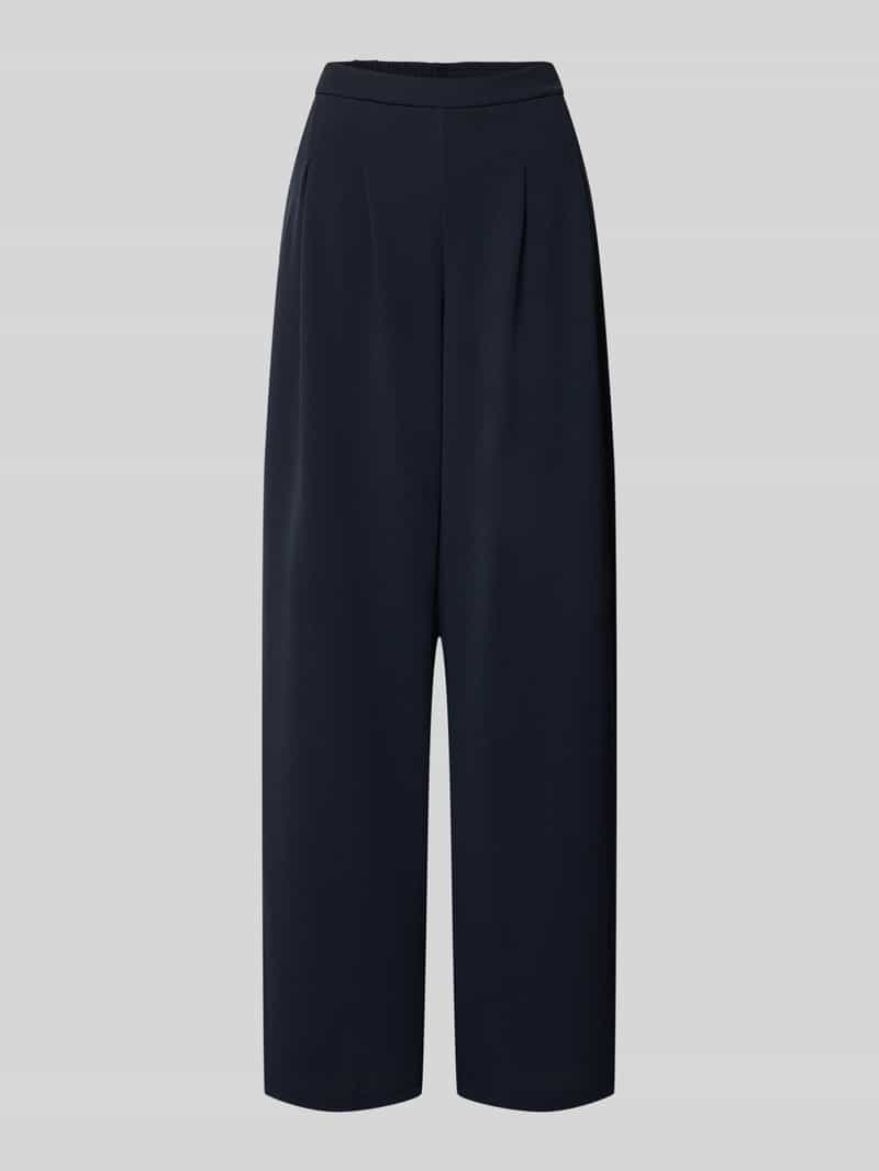 Only broek met persplooien en steekzakken