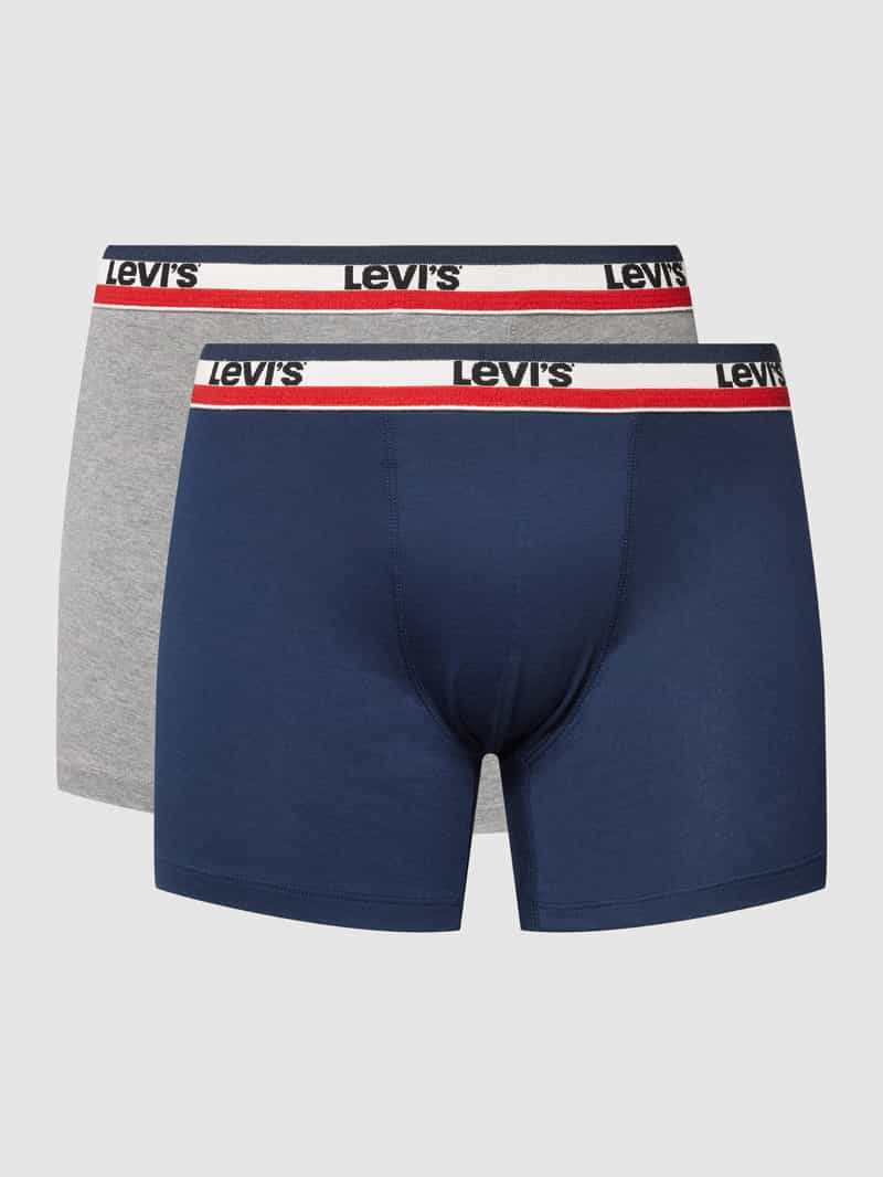 Boxershort met elastische band met logo