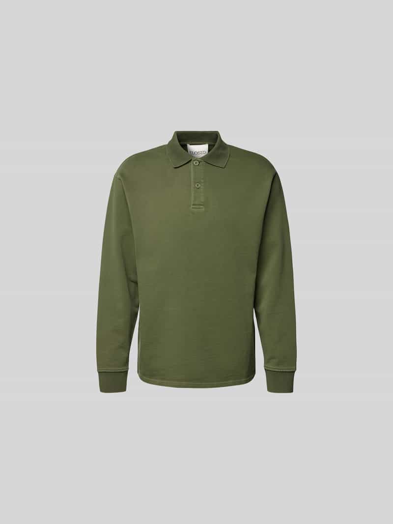 Regular fit poloshirt van biologisch katoen
