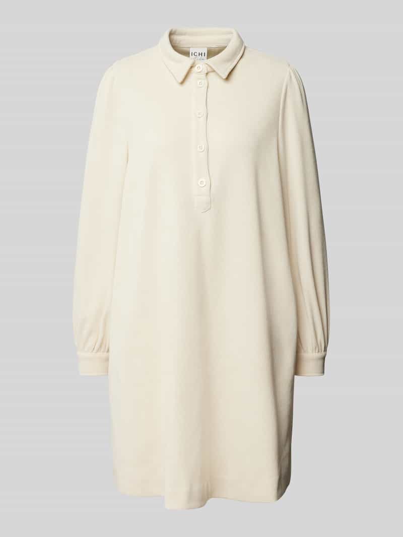 Ichi Corduroy jurk met knoopsluiting model 'KATE'