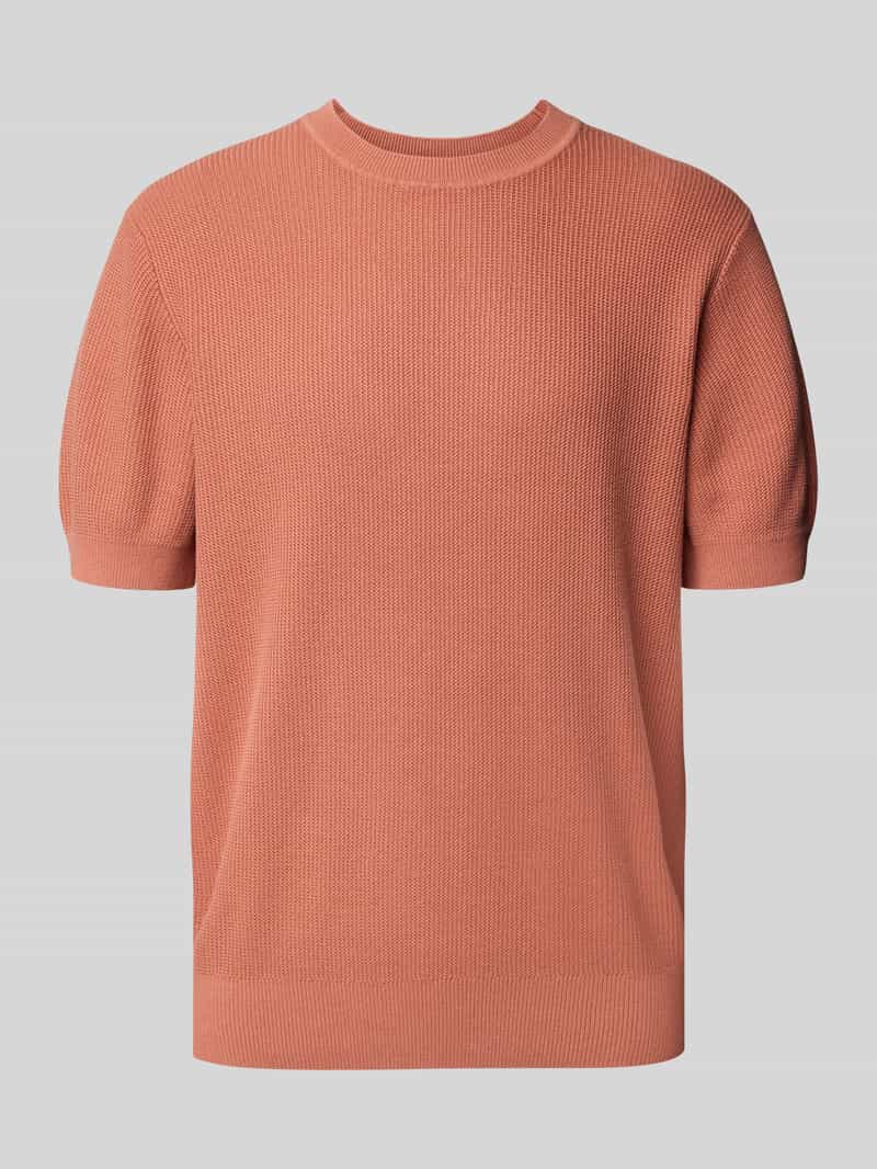 JAKE*S STUDIO MEN T-shirt met ribboorden model 'CASPER'