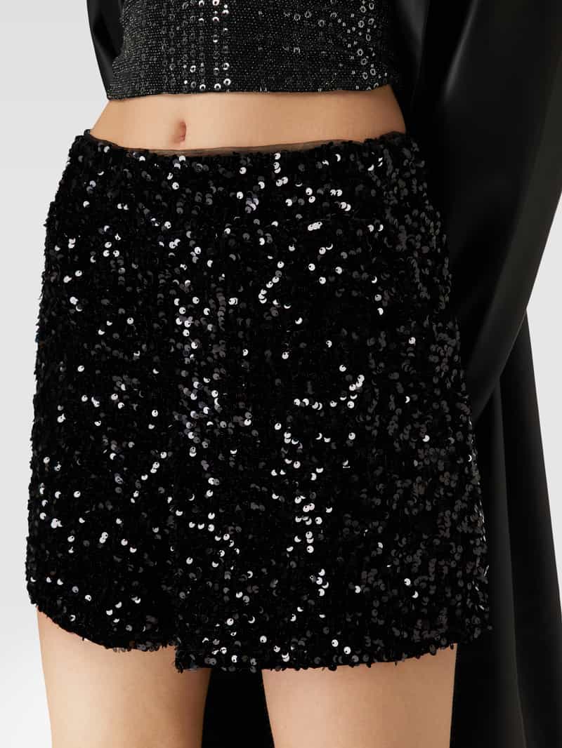 Only Korte broek met pailletten model 'CONFIDENCE'