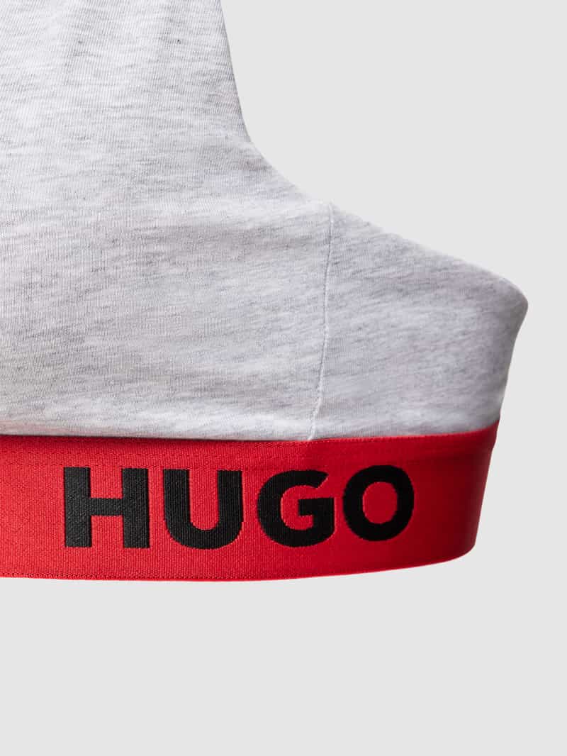 HUGO Beha met logo in band model 'PADD'