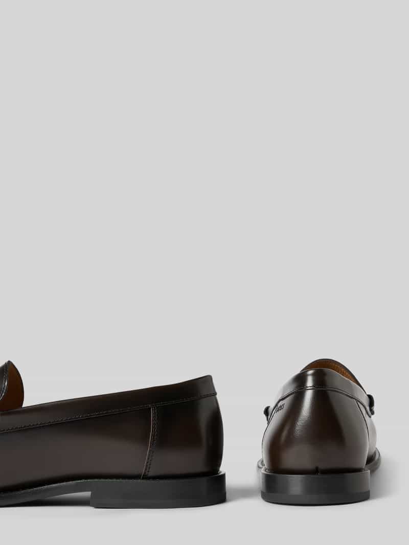 Boss Loafers van echt runderleer model 'TEVAN'