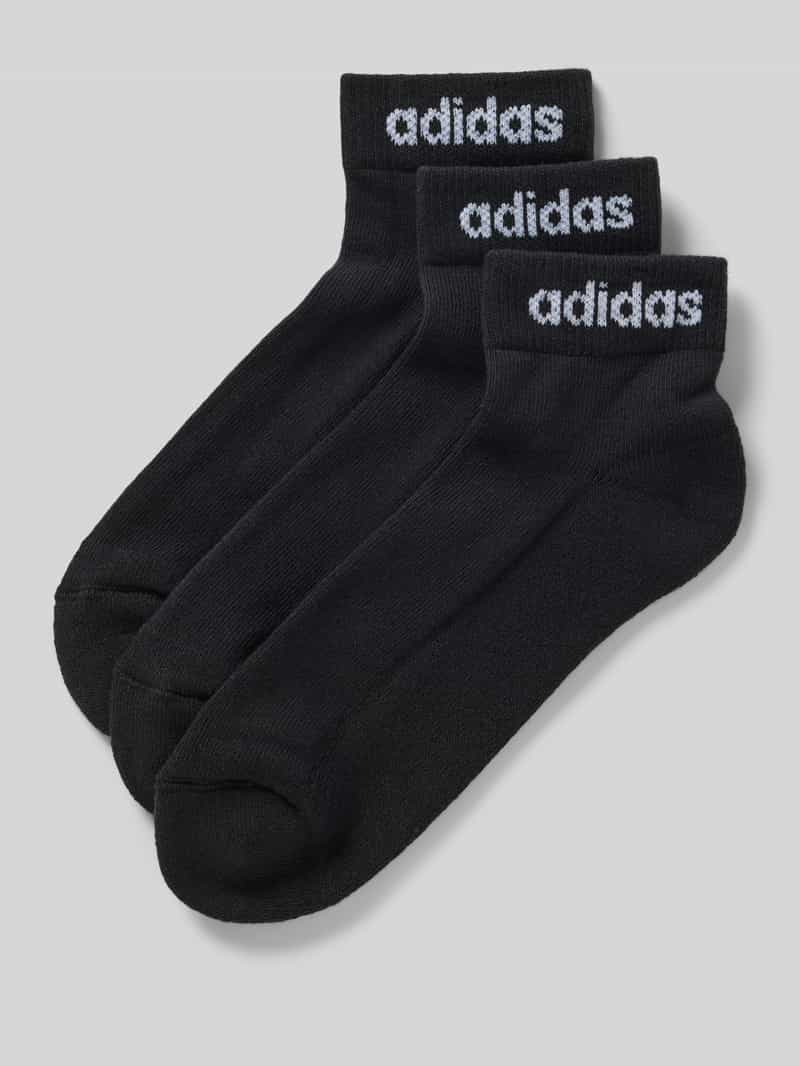 Adidas Linear enkelsokken zwart, foto 4