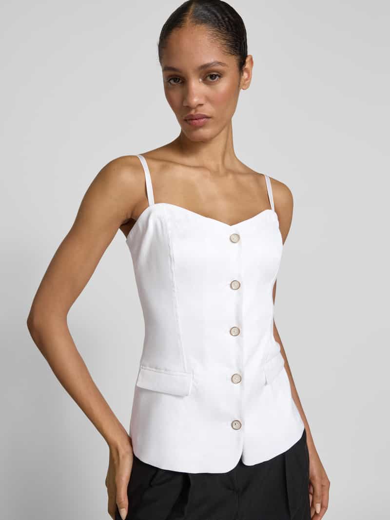 Guess Top met bandjes met knoopsluiting model 'ISABEAU'