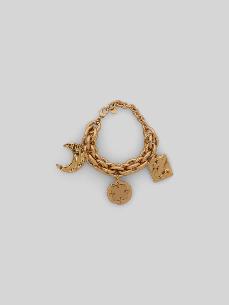 Armband met motief-hangers