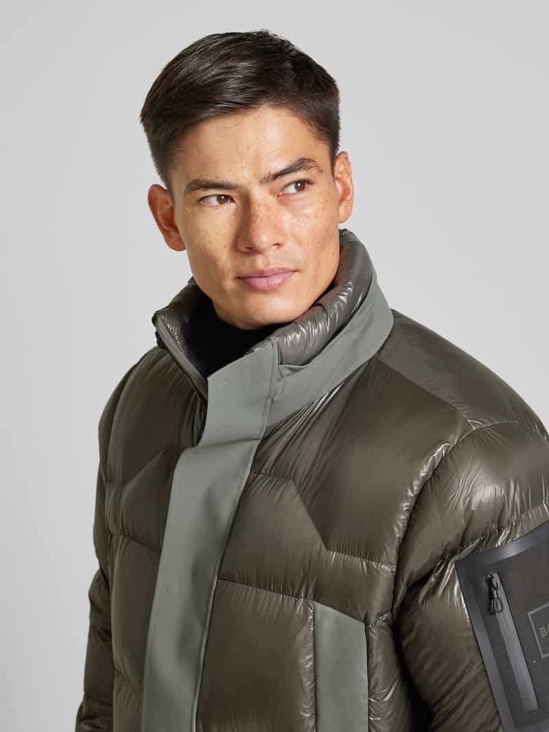 BOSS Green Donsjack met ritszakken model 'Ronnie'