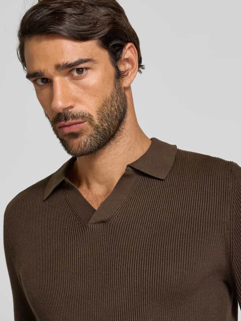 lindbergh Relaxed fit pullover met structuurmotief