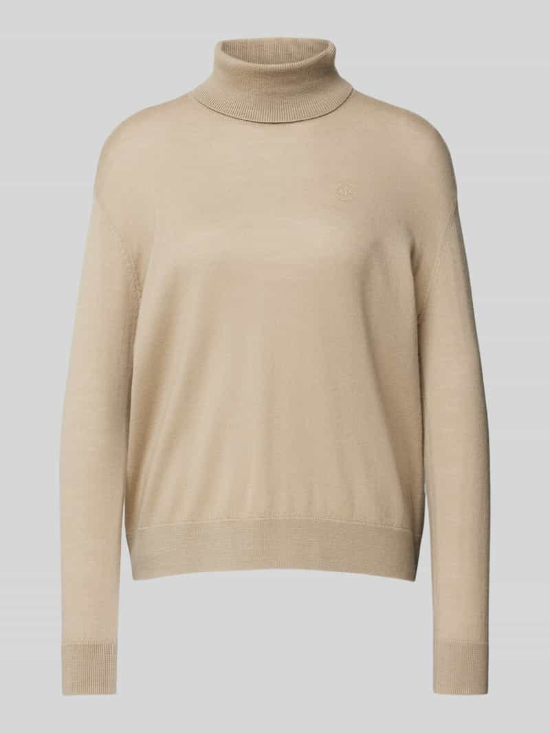 Armani Exchange Gebreide pullover met labeldetail