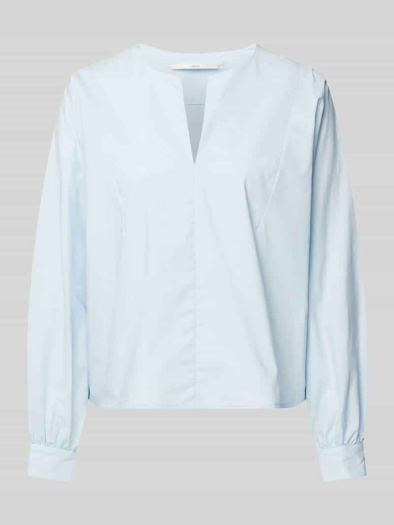 LANIUS Regular fit blouse met V-hals