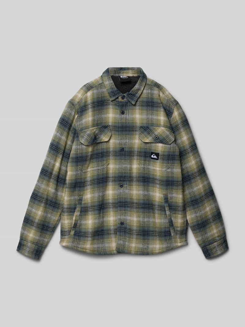 Quiksilver Regular fit vrijetijdsoverhemd met logopatch model 'Venture'