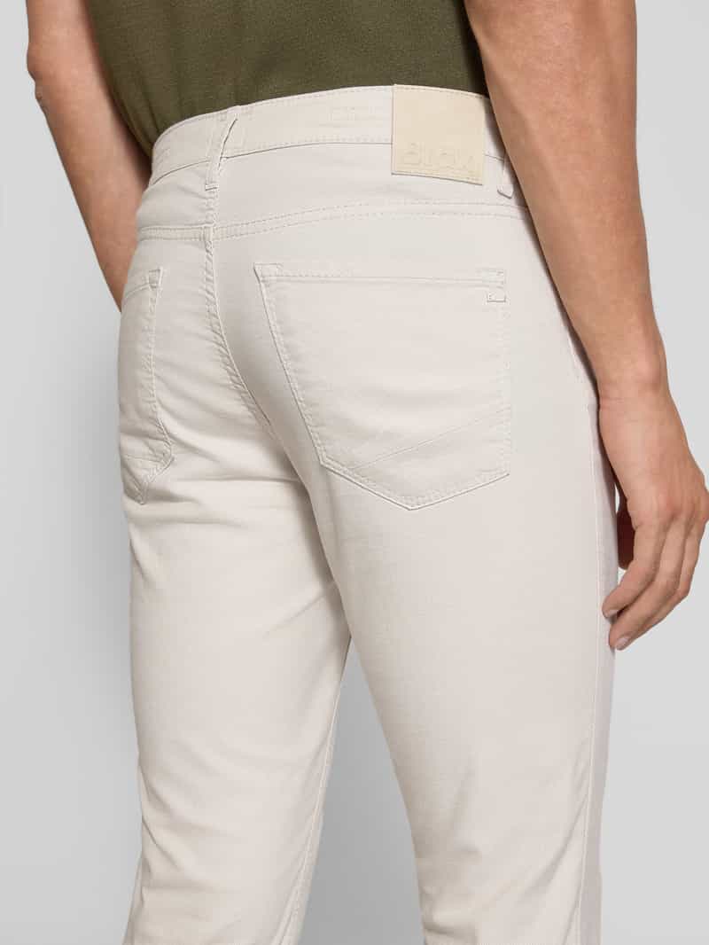 BRAX Slim fit broek in 5-pocketmodel model 'CHUCK'