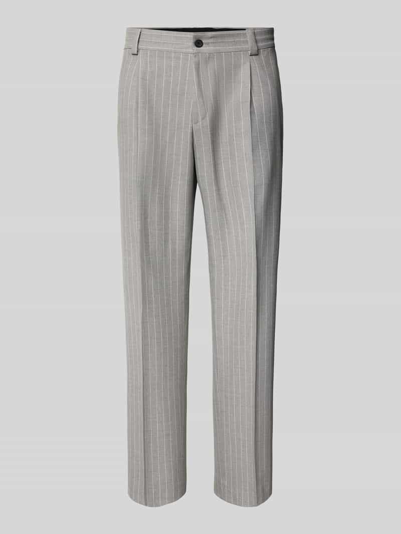 HUGO Regular fit pantalon met viscose model 'FLIPS251X'