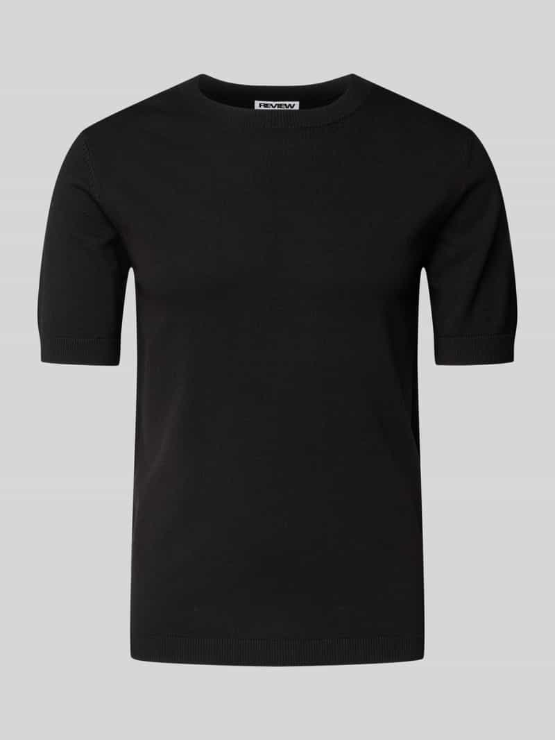 REVIEW Gebreid shirt met ronde hals