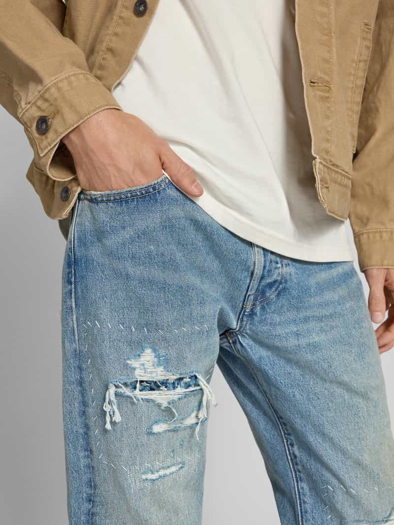 Levi's Straight leg jeans in destroyed-look