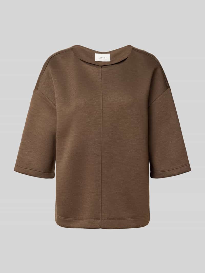 Opus Sweatshirt met ronde hals model 'Ginama'