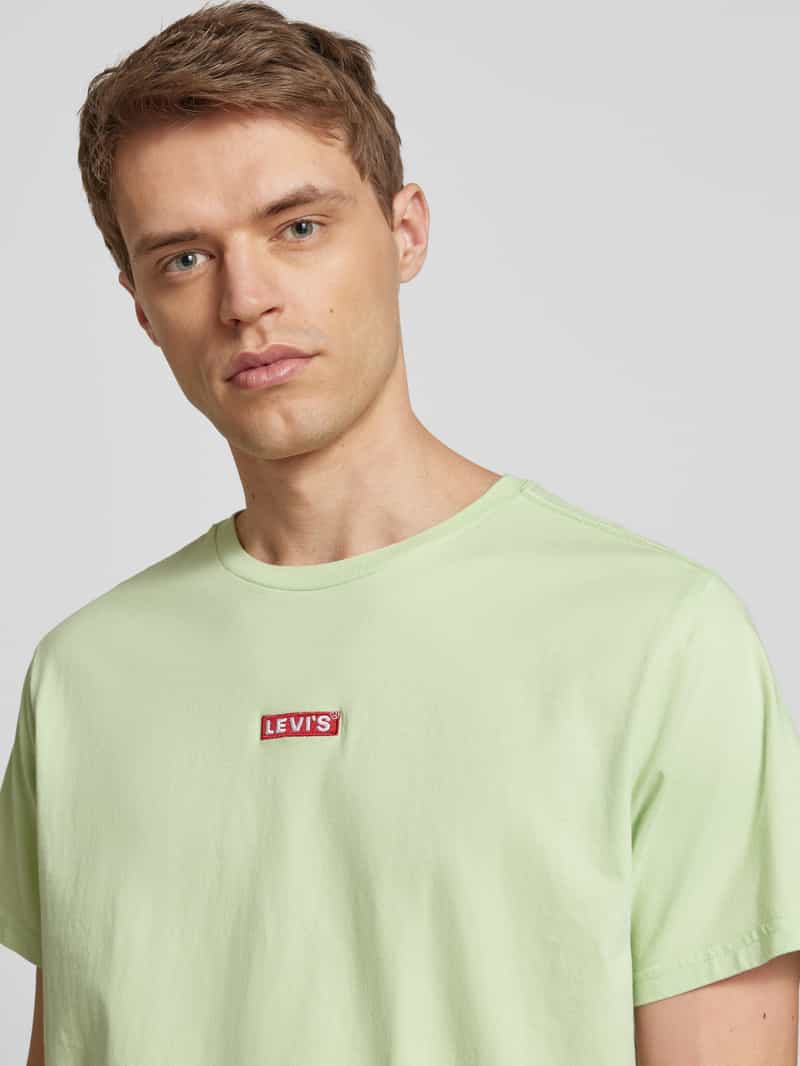 Levi's T-shirt met labelmotief