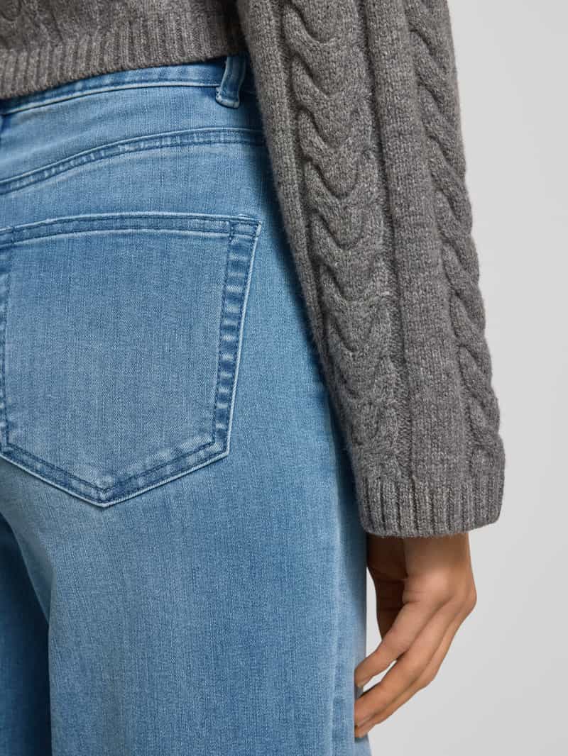 Only Wide leg jeans van katoenmix model 'JUICY-WAUW'