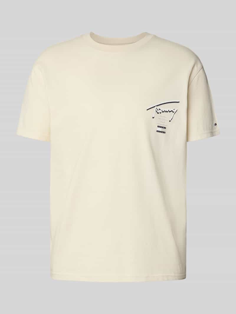 Tommy Jeans Regular fit T-shirt van puur katoen