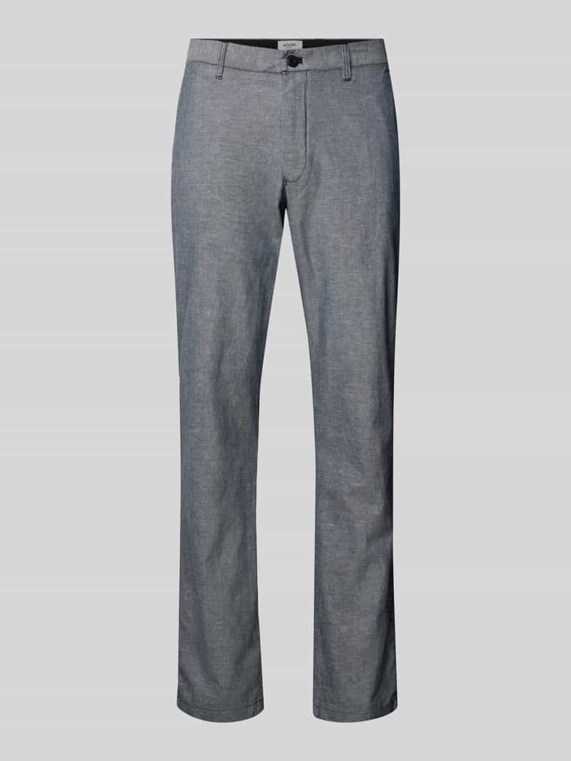 JOOP! JEANS Modern fit chino met riemlussen model 'Matthew'