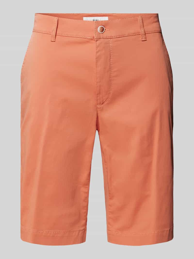 BRAX Korte regular fit chino met achterzakken model 'BOZEN'