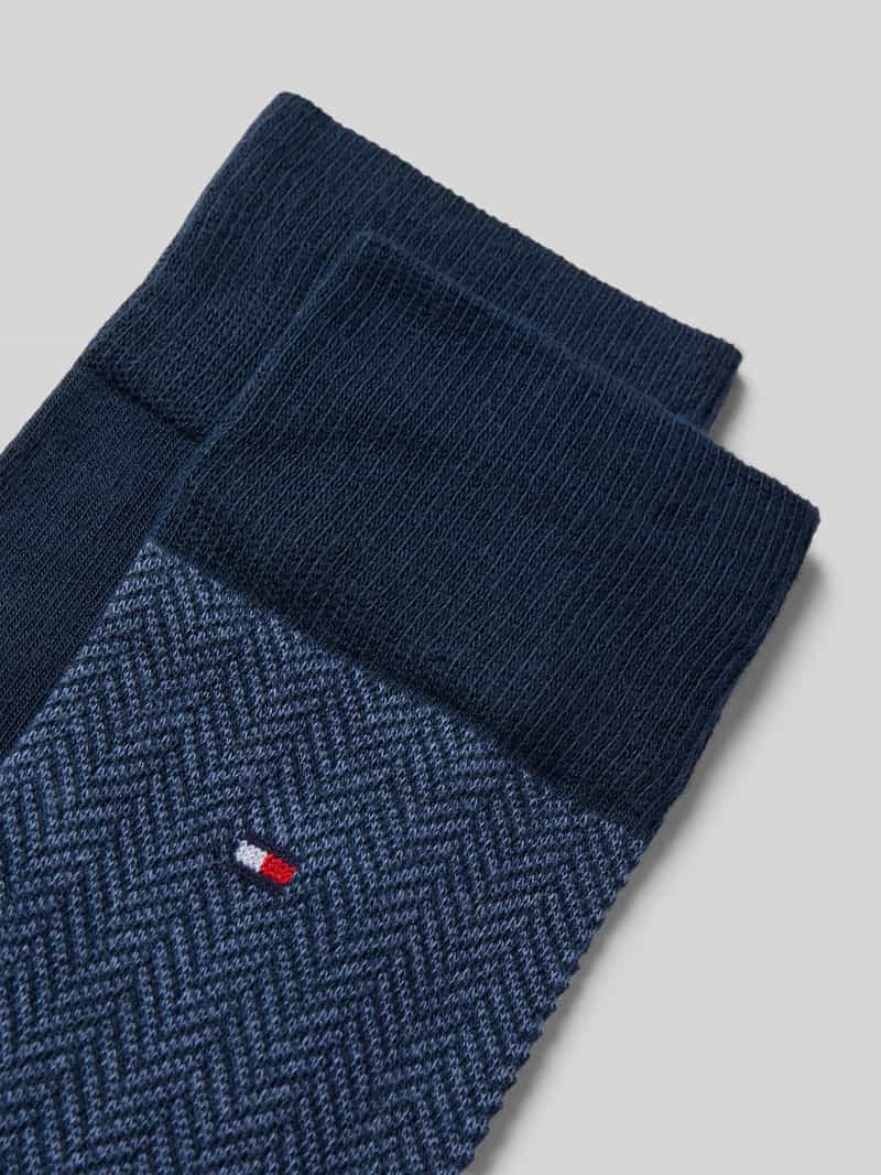 Tommy Hilfiger Kousen van katoenmix per 2 paar