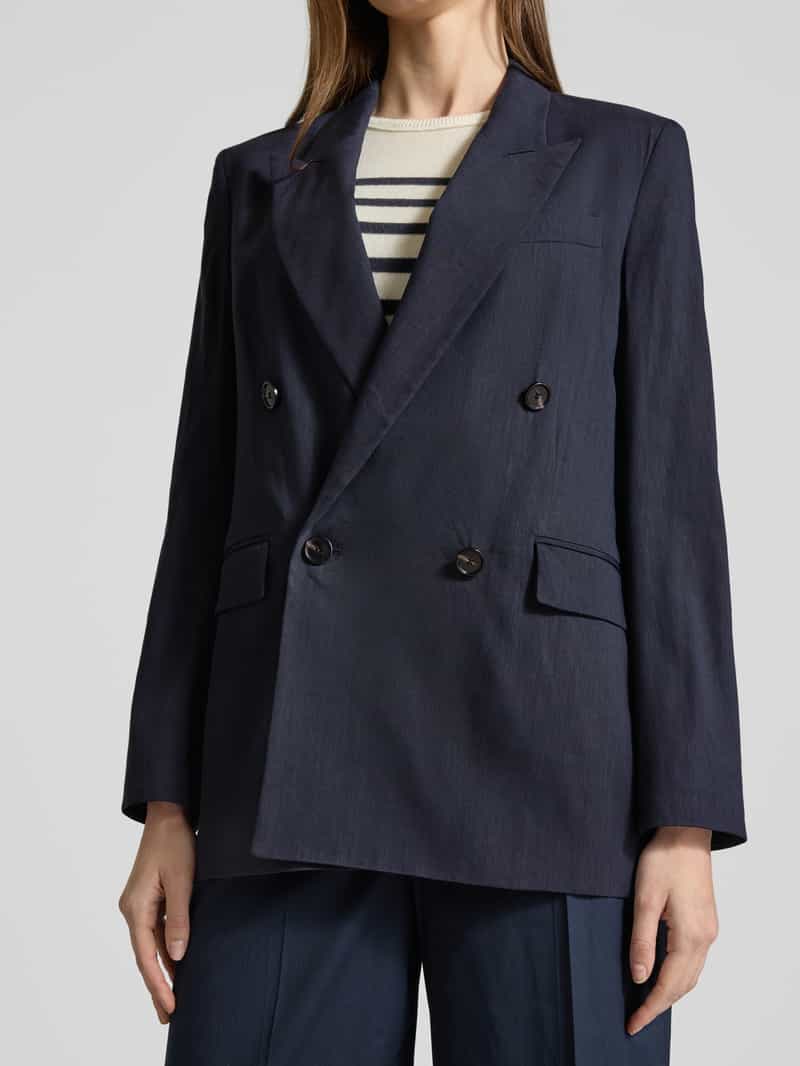 Boss Blazer met paspelzak op de borst model 'Jaleto'