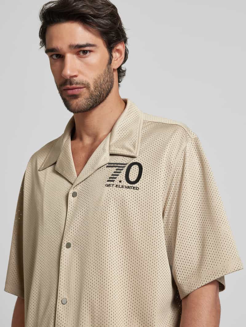 EA7 Emporio Armani Vrijetijdsoverhemd met reverskraag